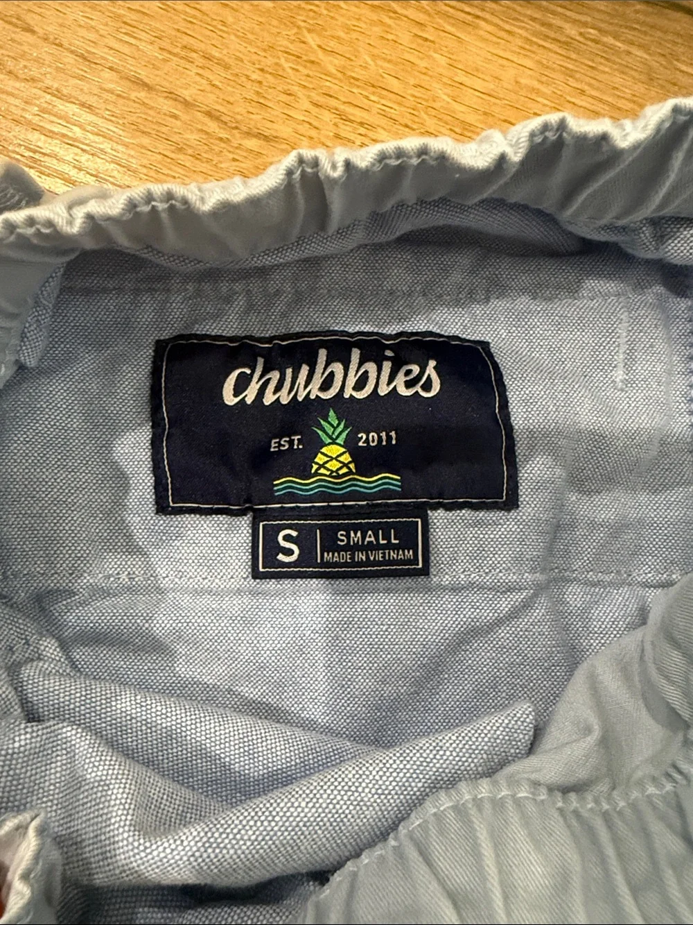 Chubbies 5 inch Light Blue Shorts - Picture 2 of 3